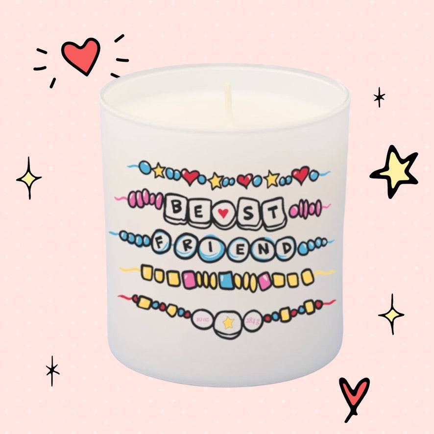 pop culture friends scented candle