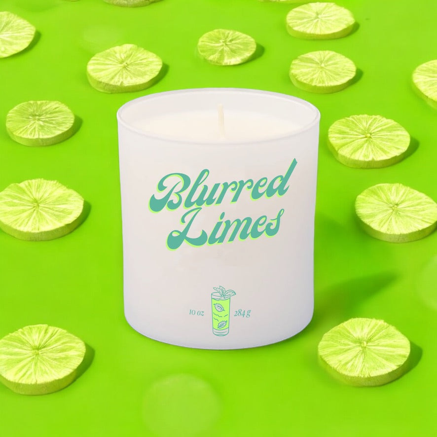 mojito scented candle cocktail