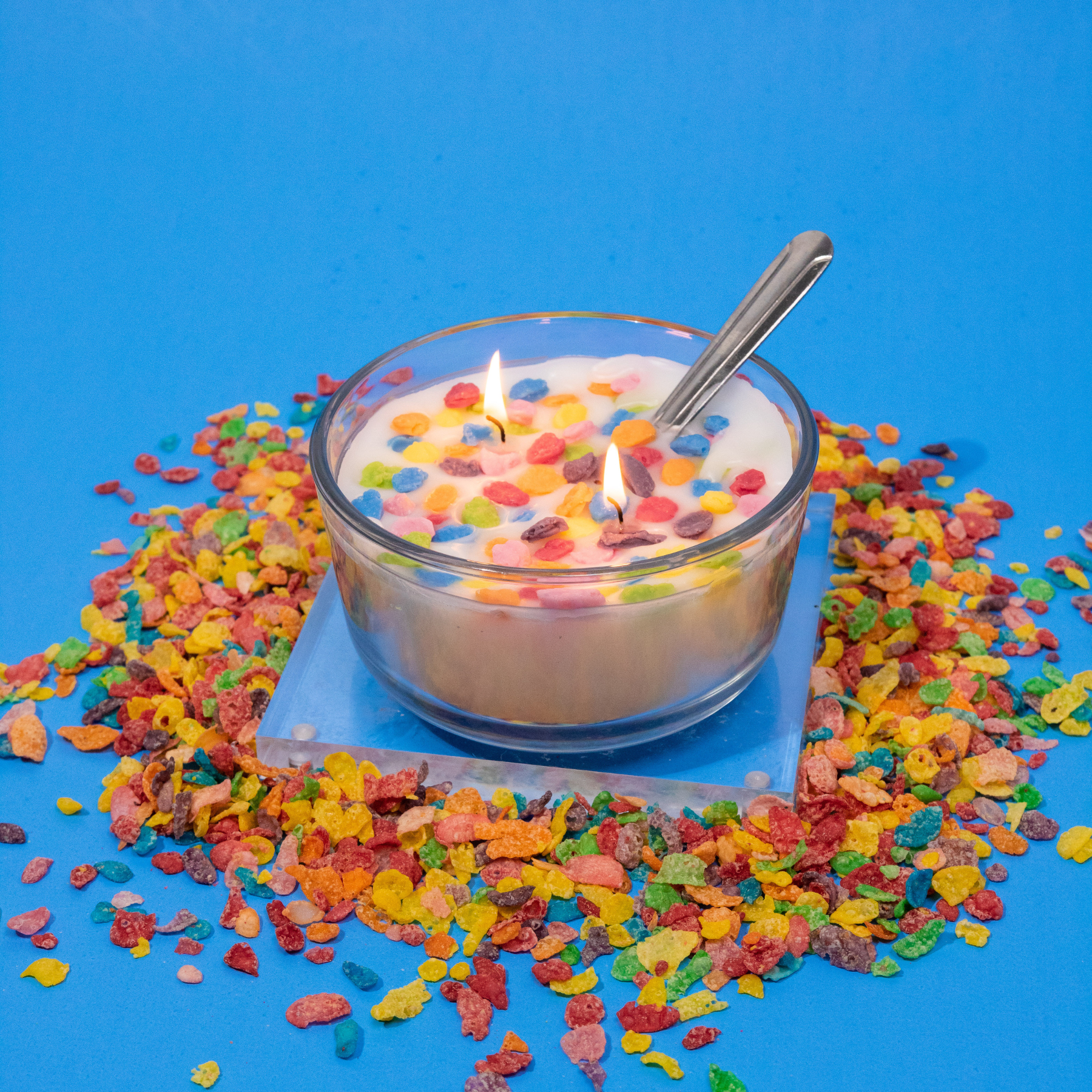 Frooty Pebbs Cereal Bowl Candle